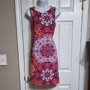 Alyx Multicolor Kaleidoscope Dress Above The Knee Size 4